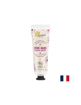 Crema de maini cu extract de flori de cires, unt de Shea si Aloe Vera, 30 ml Fleurance Nature