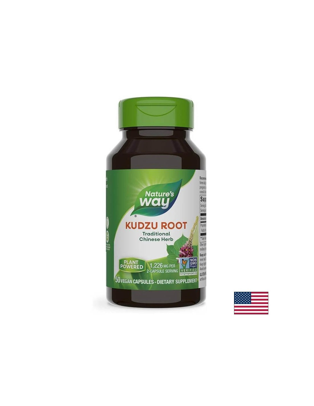 Kudzu Root 610 mg - 50 capsule
