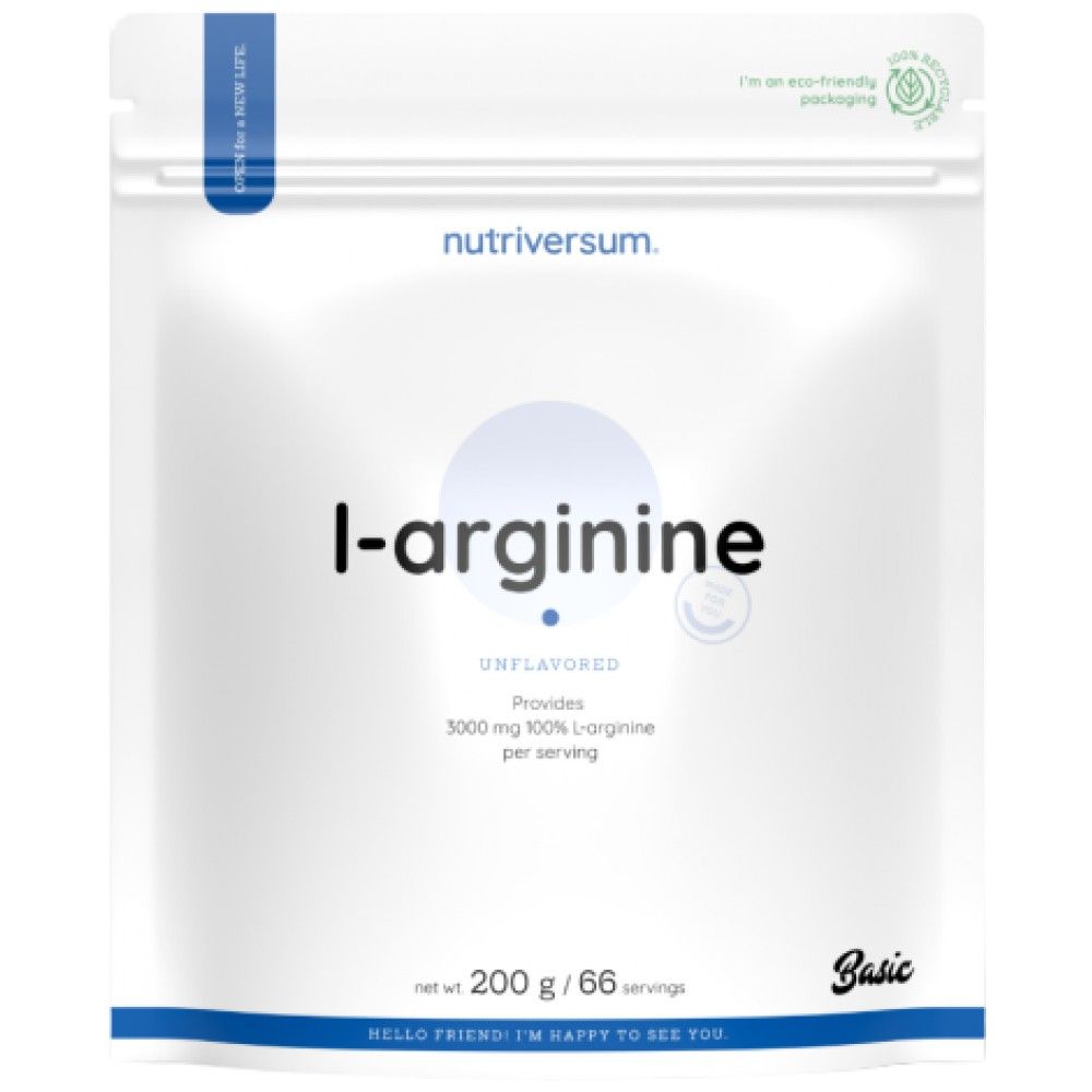 L-Arginina Pulbere | 100% pur - 200 de grame