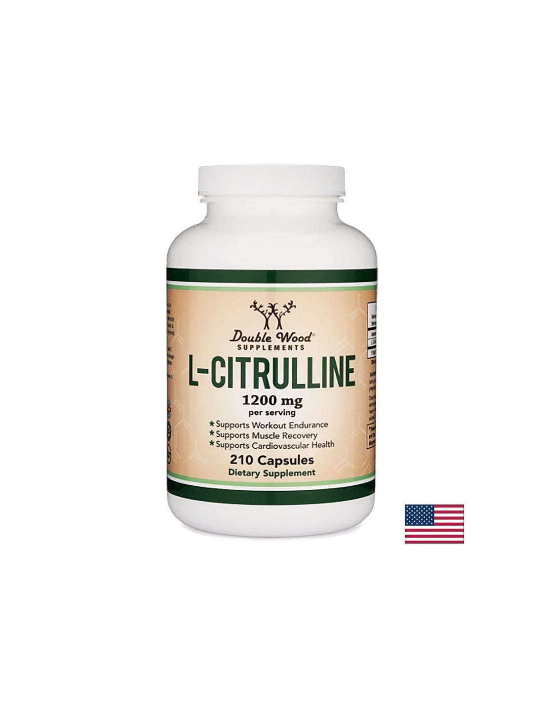 L-citrulina/ L-citrulina, 210 capsule Double Wood