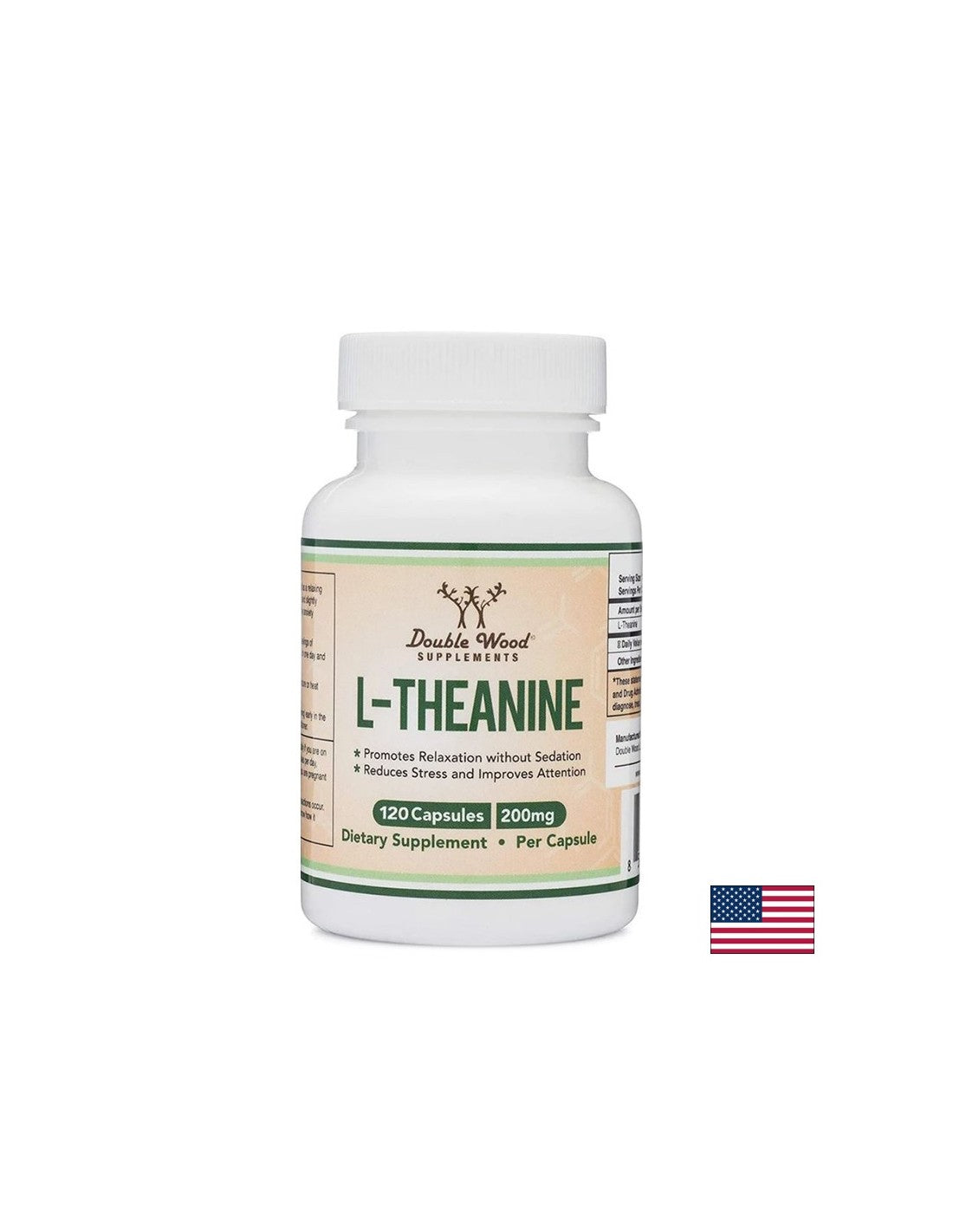 L-Teanina x 120 capsule Double Wood