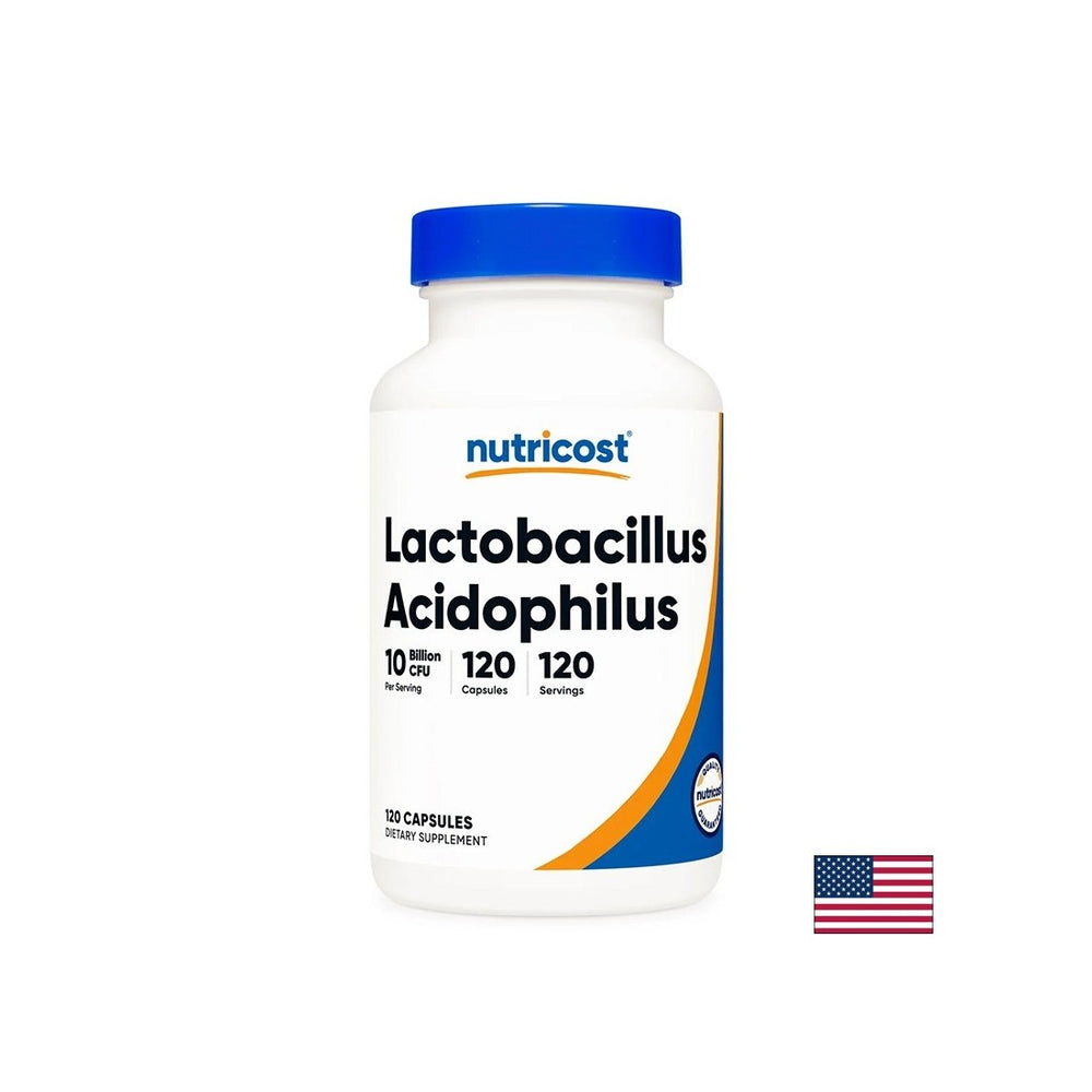 Lactobacillus Acidophilus 10 miliarde de probiotice active - Echilibru intestinal și protecție probiotică, 120 capsule