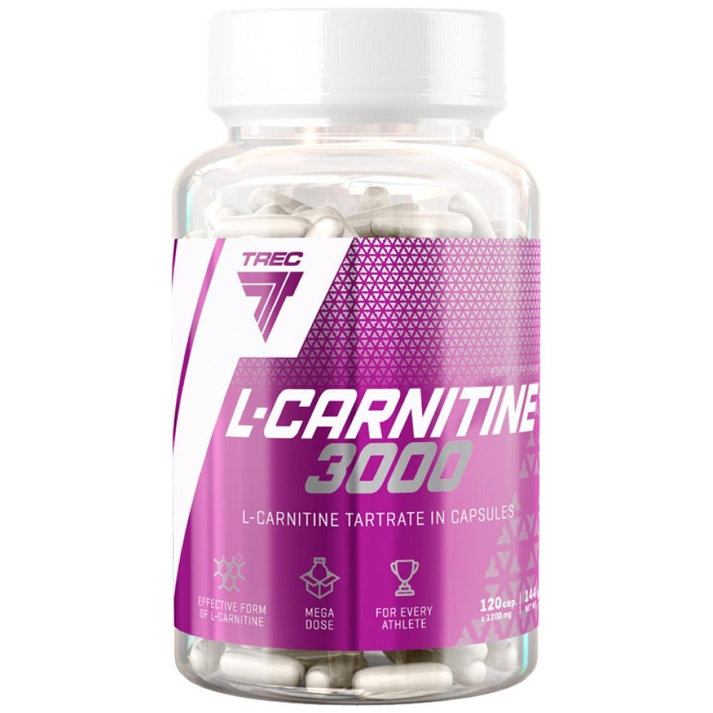 L-Carnitine 3000 Caps - 120 capsule