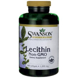 Lecitină Non-GMO 1200 mg 180 capsule de gel
