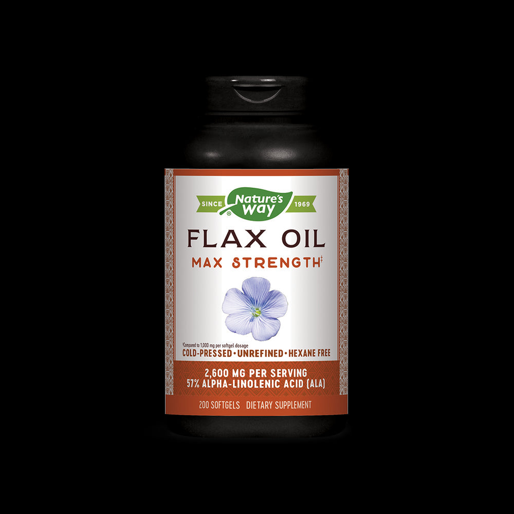Ulei de in 1300 mg 57% ALA - 200 capsule moi