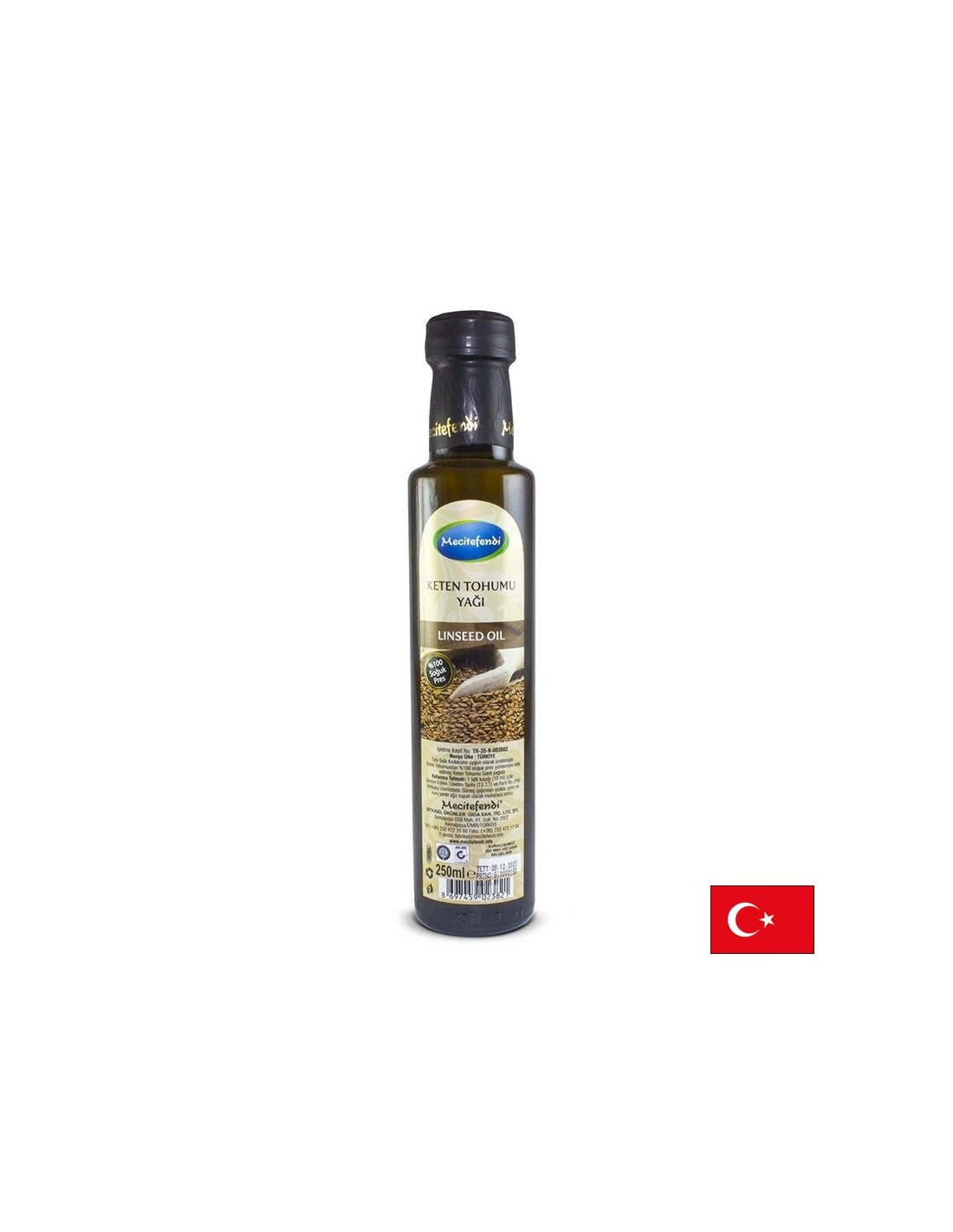 Ulei de semințe de in (omega-3-6-9) 250 ml, 25 de doze
