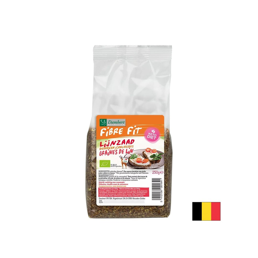 Semințe de in zdrobite BIO, 250 g
