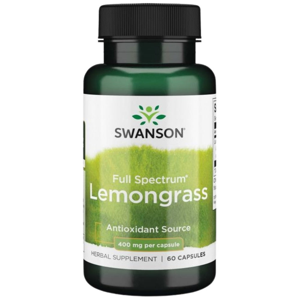 Lemongrass cu spectru complet - 60 de capsule
