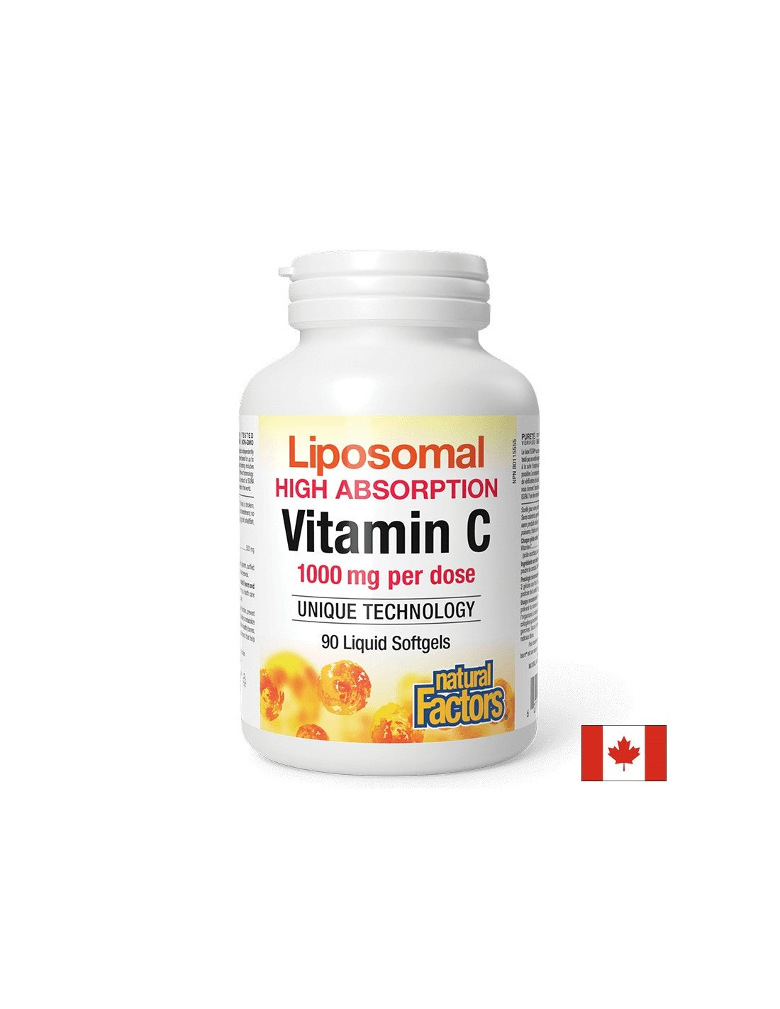 Vitamina C 500 mg | Lipozomal High Absoprtion - 90 capsule de gel