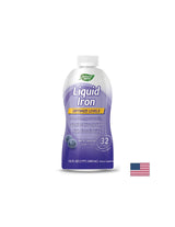 Liquid Iron - Fier lichid (aromă de afine), 480 ml Nature's Way