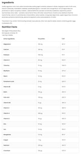 VitaandMinerals | Vitamine și minerale efervescente 20 tablete solubile