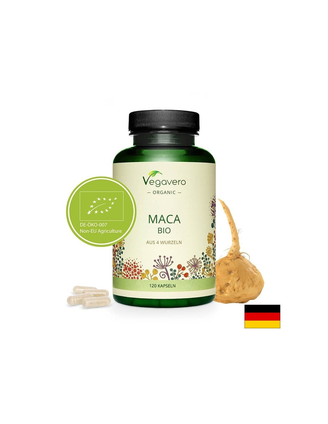 Maca Bio - BIO Maca, 120 capsule Vegavero