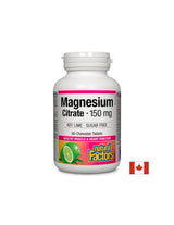 Citrat de magneziu 150 mg - 60 tablete masticabile