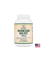 Malat de magneziu, 420 capsule Double Wood
