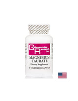 Magneziu (Taurat) - Sistem nervos, functie cardiovasculara, sanatate musculara, 60 capsule
