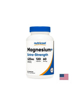 Magneziu+ (oxid + bisglicinat) – Formulă cu doze mari pentru susținerea mușchilor și a sistemului nervos, 210 mg x 120 capsule