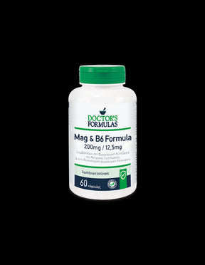 Magnesium + vitamin B6 - muscle and nervous system, 60 capsules Doctor's Formulas - Nutra Best Europe