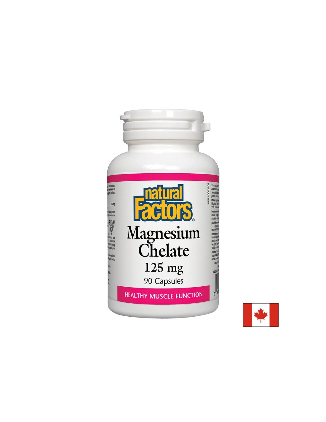 Chelat de magneziu 125 mg - 90 capsule