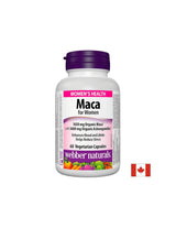Maca pentru femei x 60 de capsule Webber Naturals
