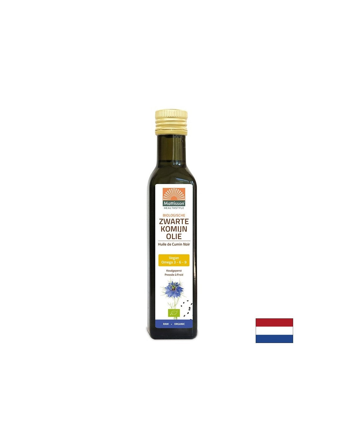 Ulei din semințe de chimen negru (presat la rece) BIO, 250 ml