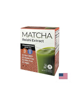 Matcha cu extract de ciupercă Reishi, 10 pliculețe
