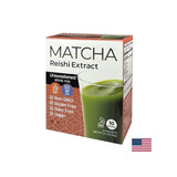 Matcha cu extract de ciupercă Reishi, 10 pliculețe