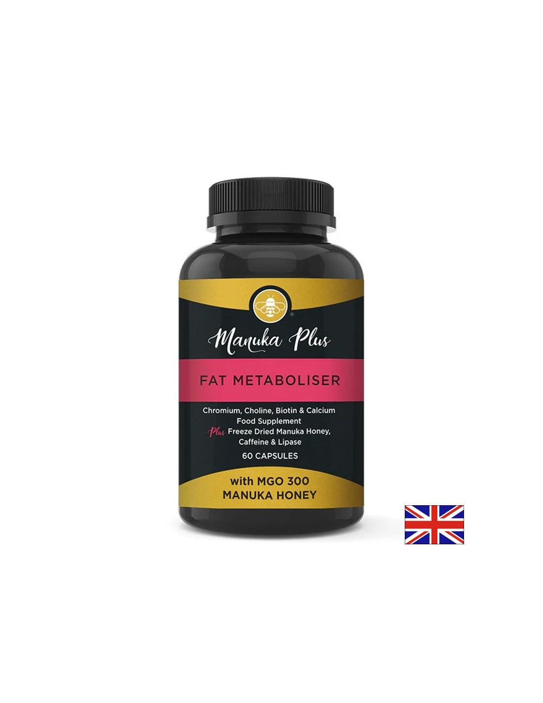 Formula pentru metabolism cu miere de Manuka MGO 300, 60 capsule