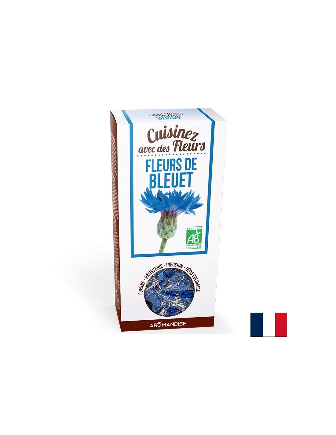 Albăstrea (floare) - pentru decorarea mâncării și a cocktailurilor, 15 g