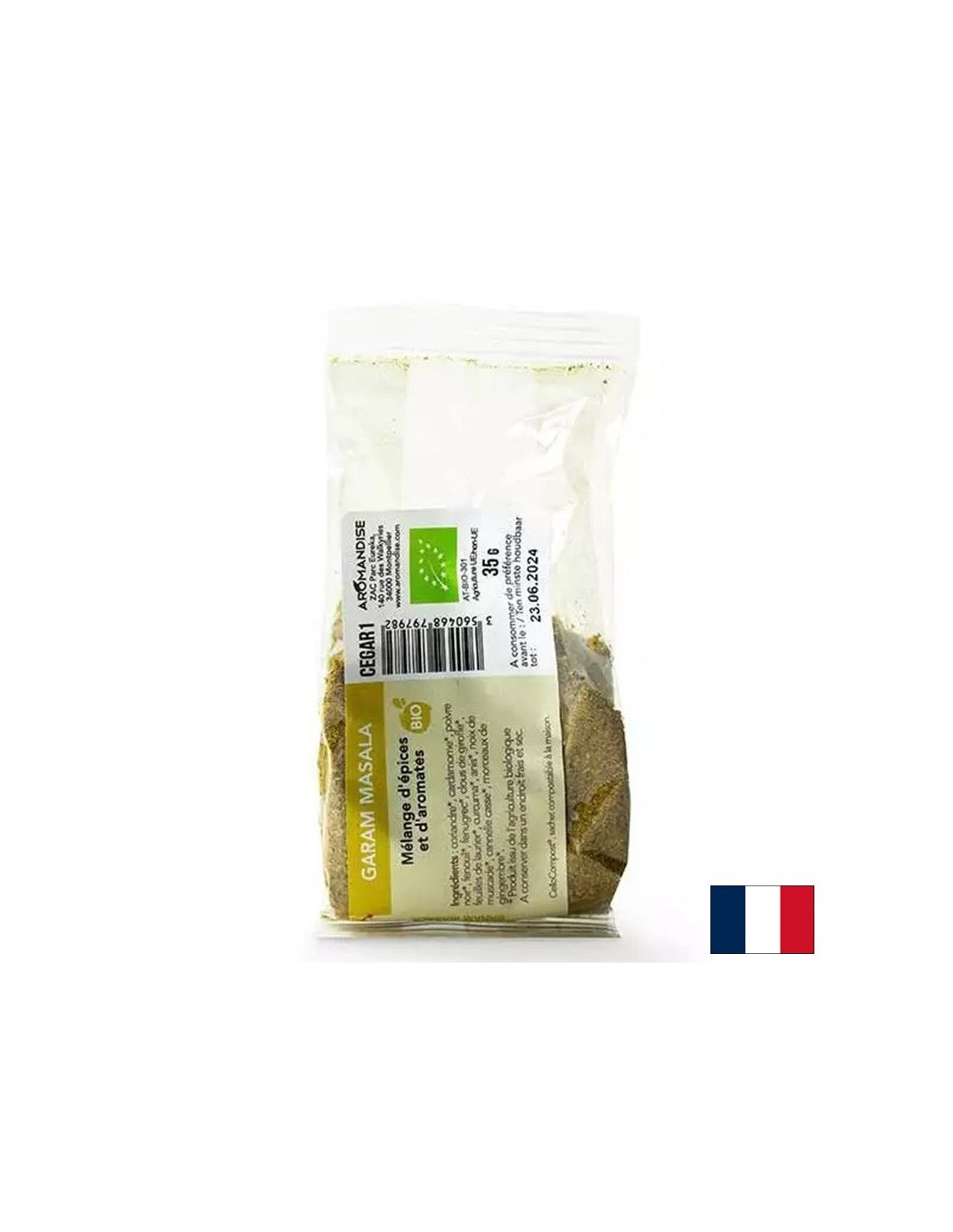 Amestec de condimente Garam Masala, 35 g pudră