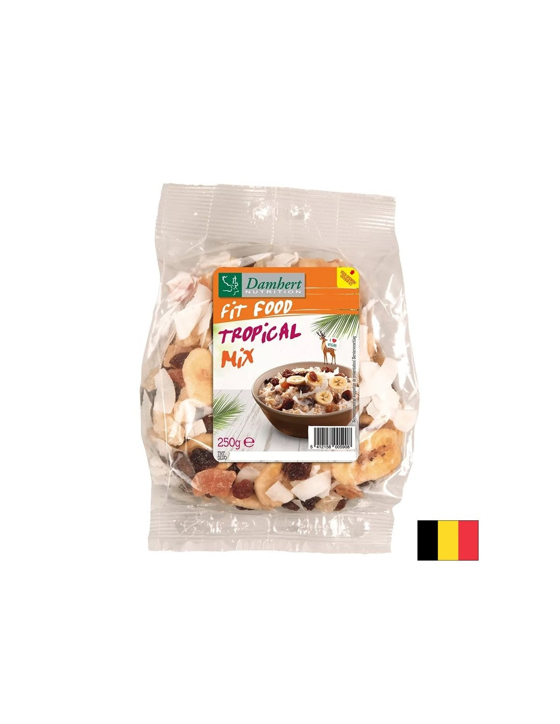 Amestec de fructe tropicale uscate, 250 g