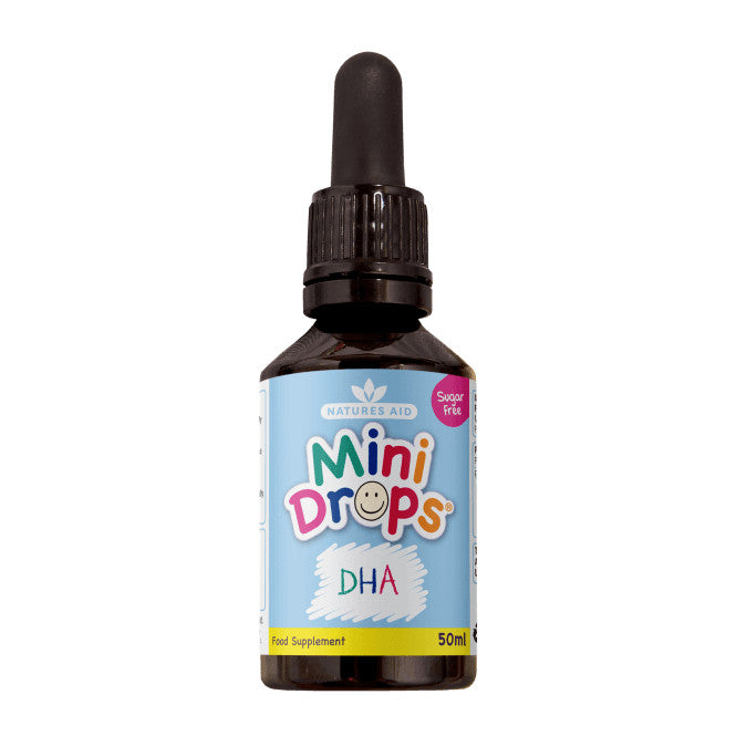 Omega 3 picaturi pentru copii (Kids Omega-3 Mini Drops) 50ml NaturesAid