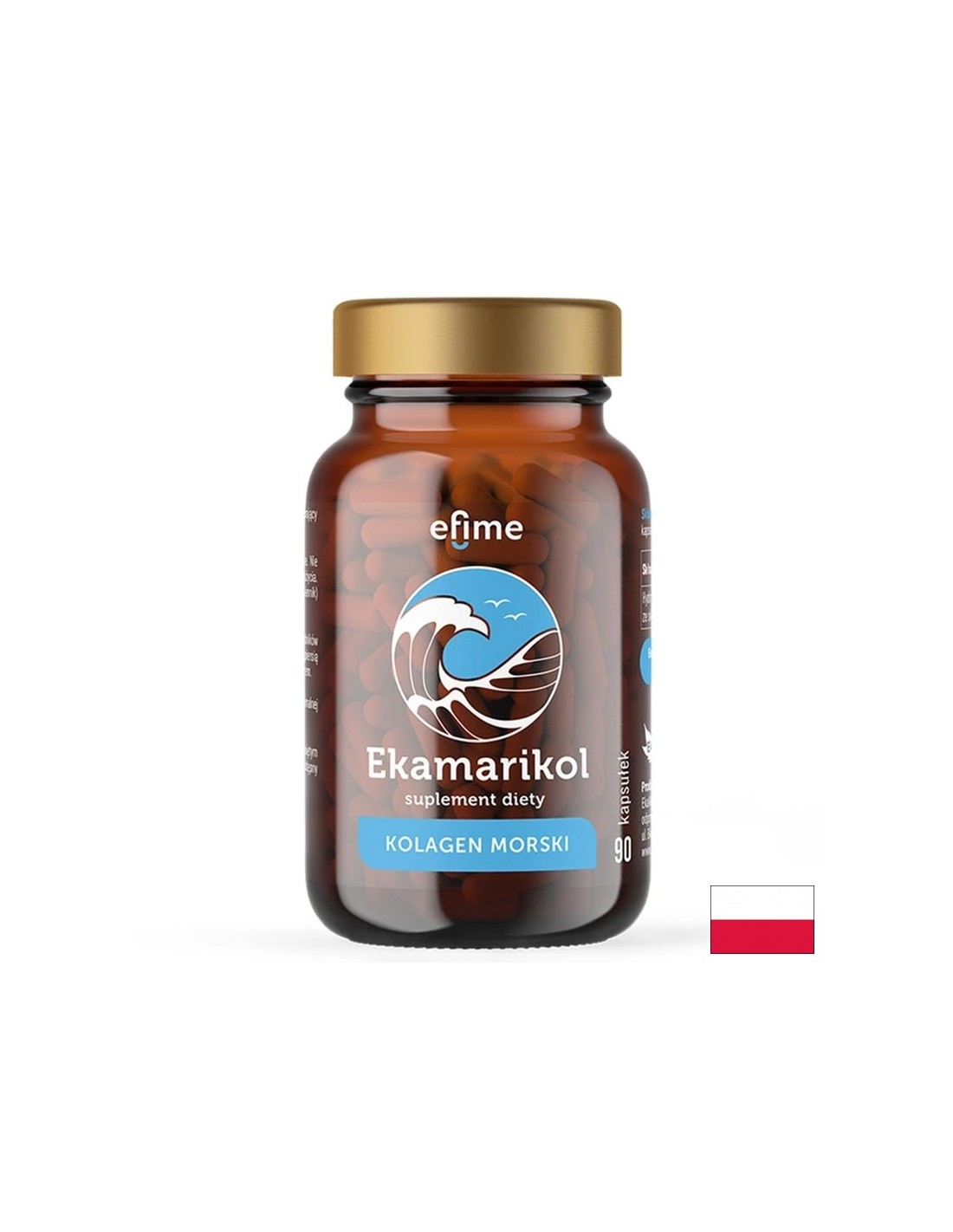 Piele tanara, articulatii sanatoase - Colagen marin Efime, 285 mg x 90 capsule