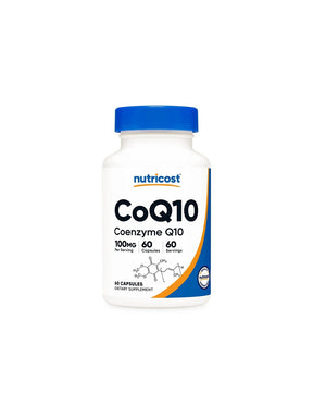 A powerful antioxidant for a healthy heart - Coenzyme Q10, 100 mg x 60 capsules - Nutra Best Europe