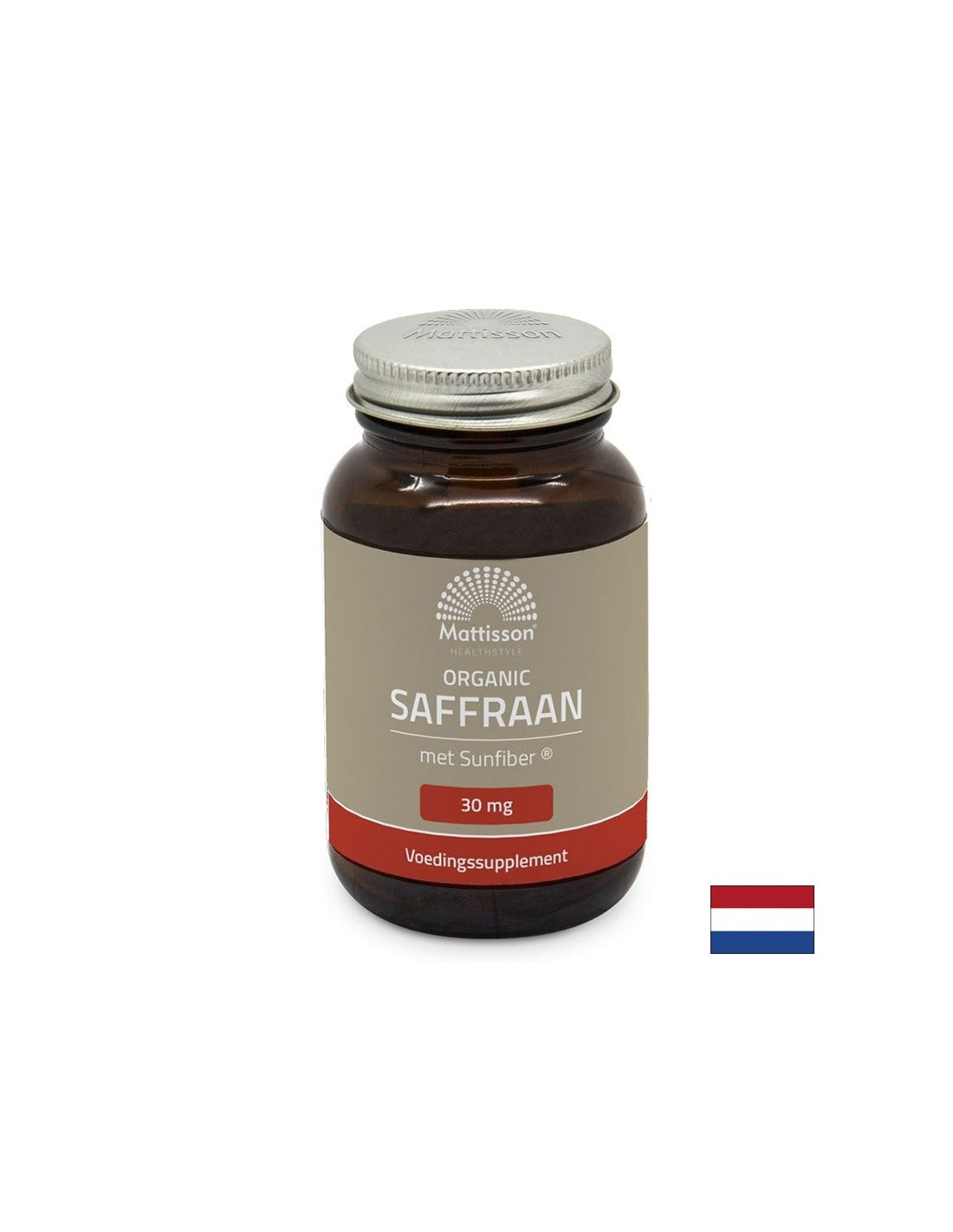 Funcția creierului - șofran organic - fibre solare, 30 mg x 60 capsule Mattisson Healthstyle