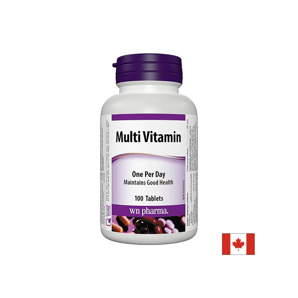 Multi Vitamin - Multivitamine, 100 tablete Webber Naturals