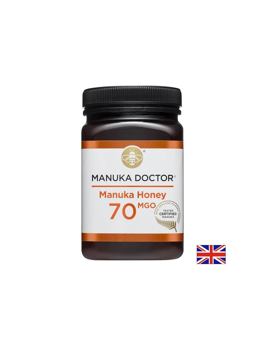Miere de Manuka Multiflora 70 MGO, 500 g