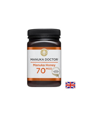 Multiflora Manuka Honey 70 MGO, 500 g - Nutra Best Europe