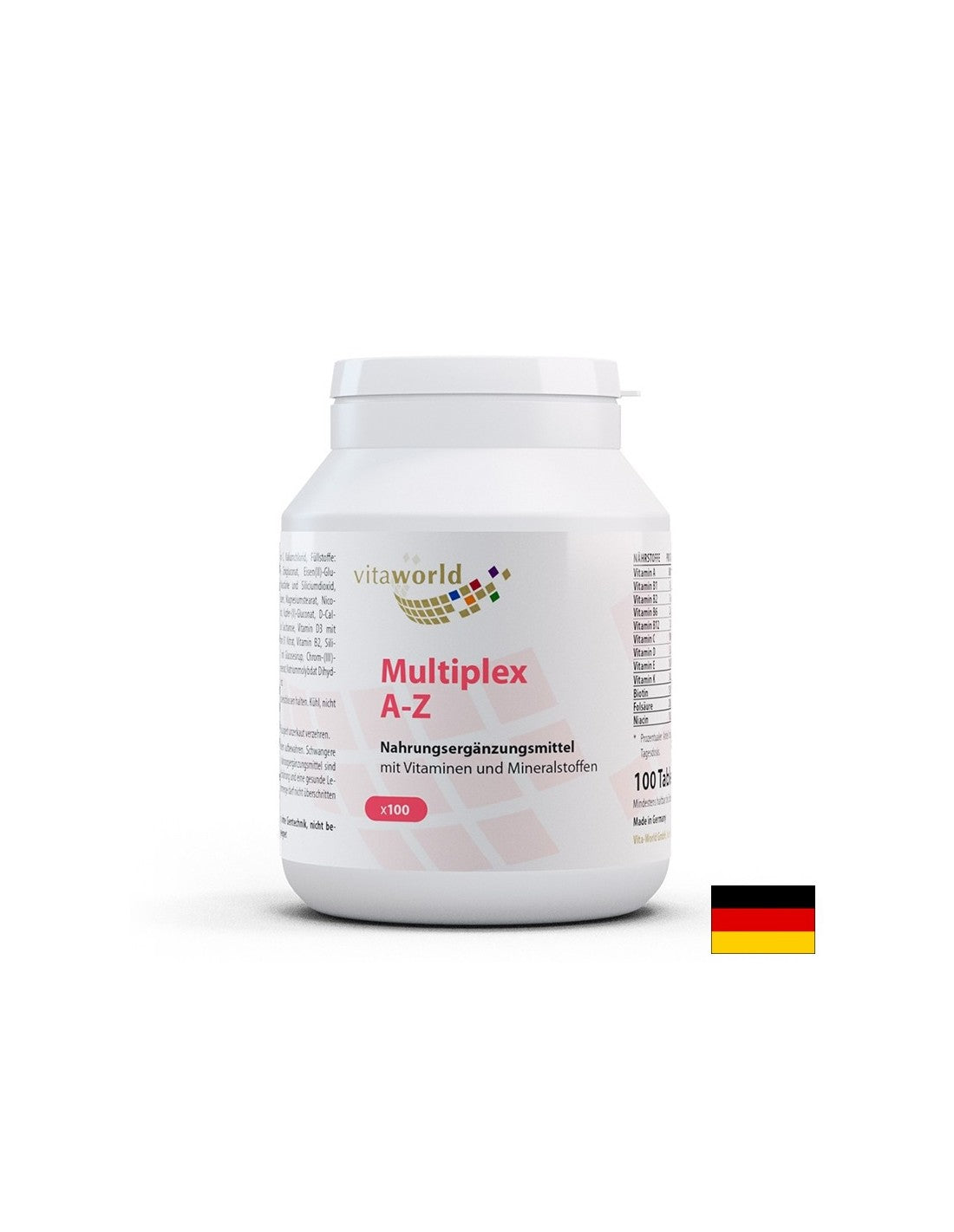 Multiplex Vitamine și Minerale AZ, 100 tablete