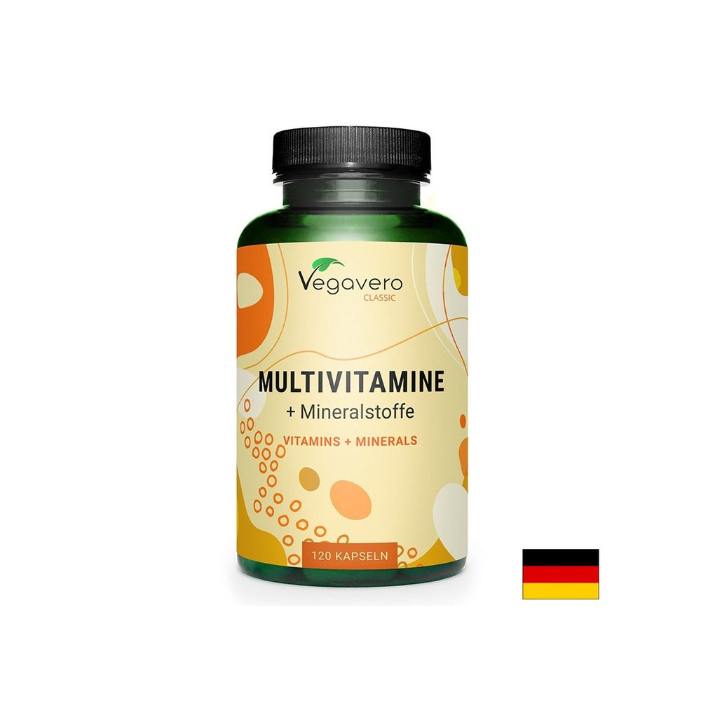 Multivitamine și minerale (formulă vegană), 120 capsule