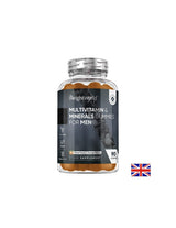 Multivitamine și minerale pentru bărbați, 90 de tablete de jeleu cu aromă de căpșuni și zmeură