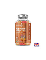Multivitamine + Omega 3-6-9 (formula pentru copii), 120 tablete gel