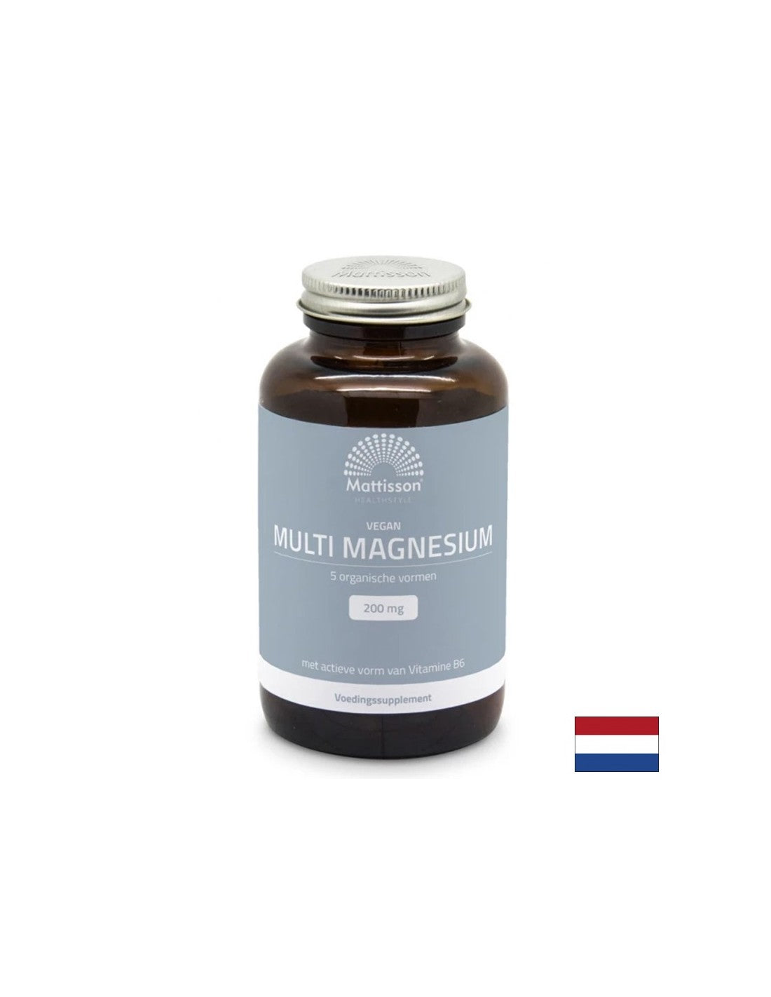 Sistem muscular, cardiac și nervos - Multi Magnesium + Vitamina B6 (formula vegană), 180 de tablete