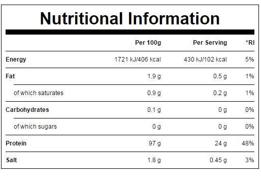 CarniPro 97% proteină din carne de vită hidrolizată fără arome 2500 grame
