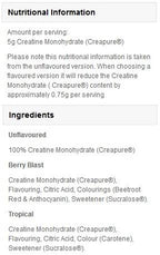 Creapure Creatine Monohydrate - 1000 grams - Nutra Best Europe