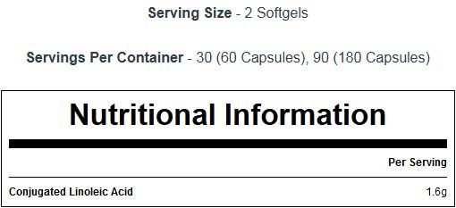 CLA 1000 mg - 180 capsule moi