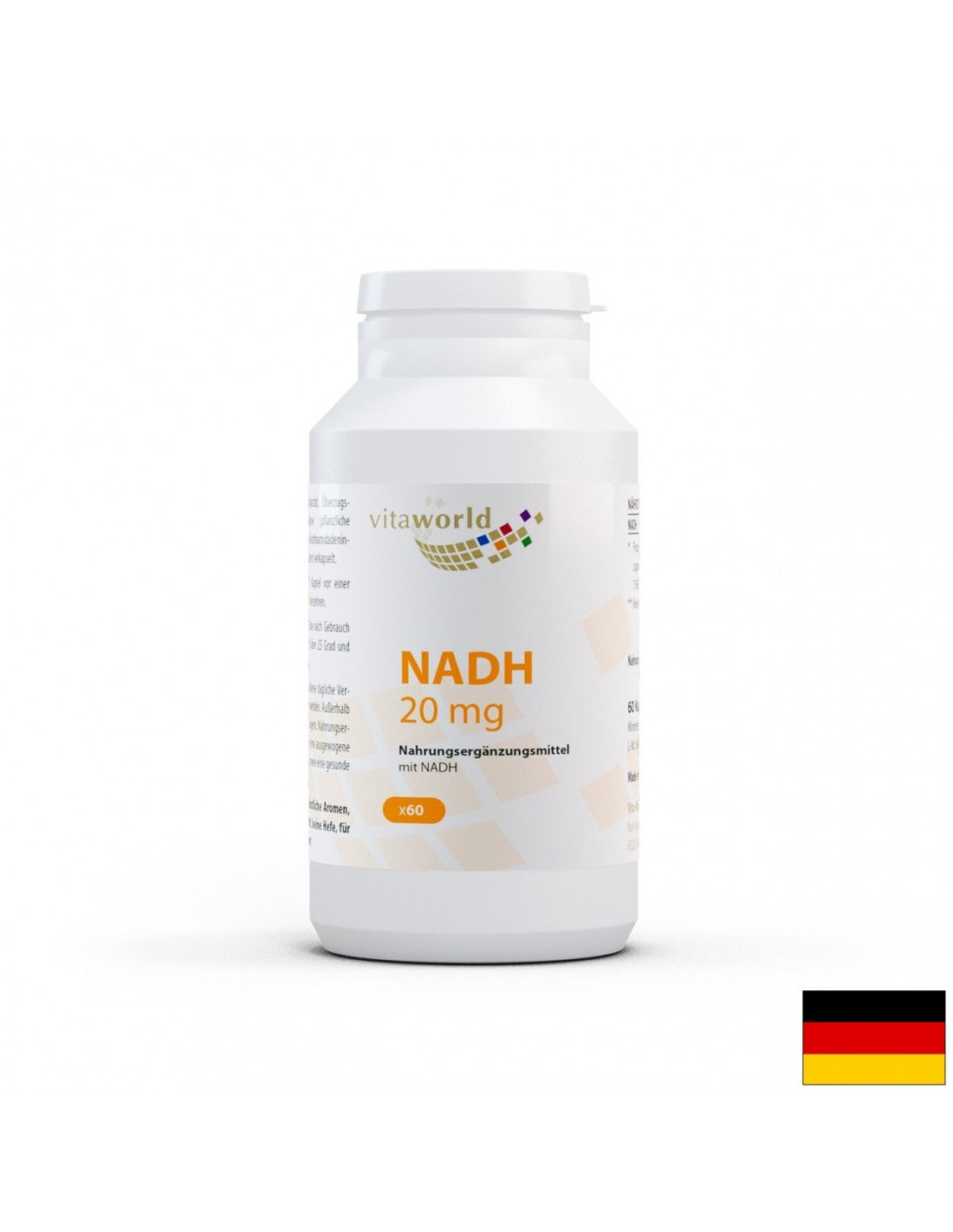 NADH / Nicotinamidă adenin dinucleotidă 20 mg, 60 capsule