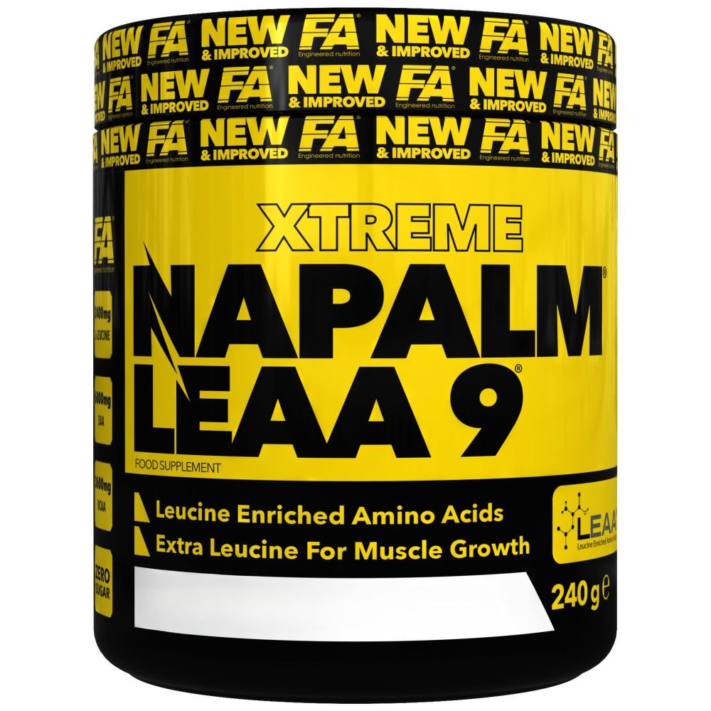 Xtreme Napalm LEAA 9 | Aminoacizi esențiali îmbogățiți cu leucină - 240 de grame