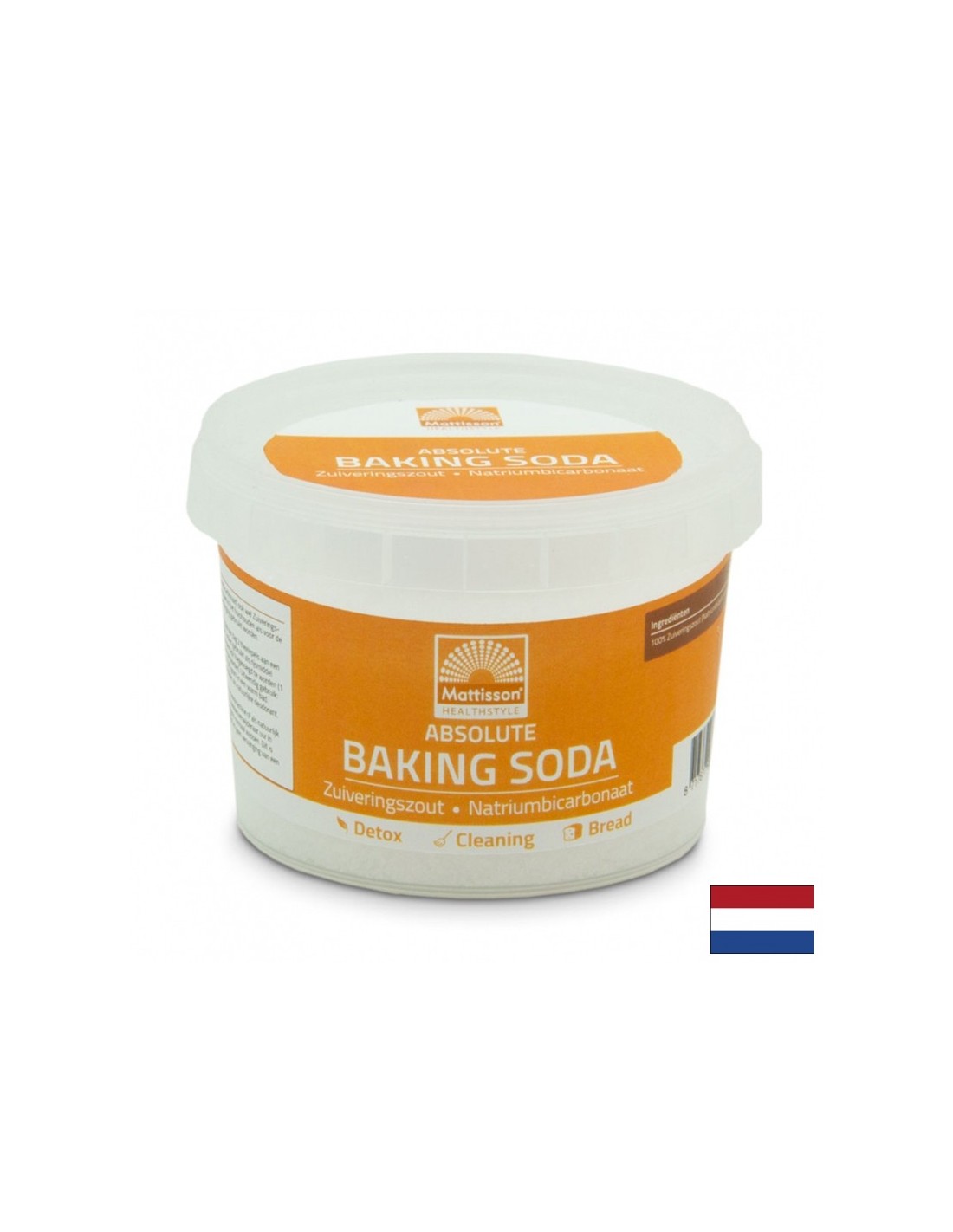 Bicarbonat de sodiu, 100 g Mattisson Healthstyle