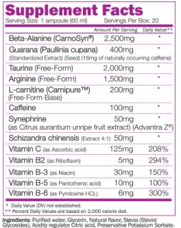 Energy Booster Shot - 20 x 60 ml