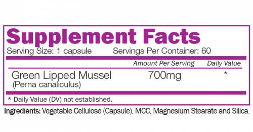 Green Lipped Mussel - 60 capsule